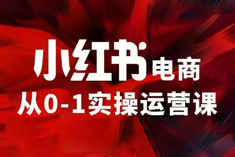 小红书电商运营，97节小红书vip内部课，带你实现小红书赚钱-网赚部落