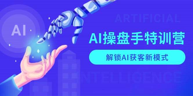 AI-操盘手特训营，解锁AI获客新模式，全面掌握AI商业应用与提示词技巧-网赚部落