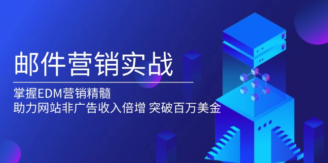邮件营销实战，掌握EDM营销精髓，助力网站非广告收入倍增，突破百万美金-网赚部落